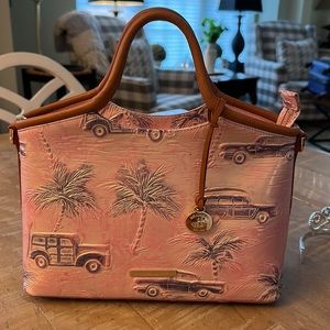 Brahmin Copa Cabana RARE pink bag called Optimism